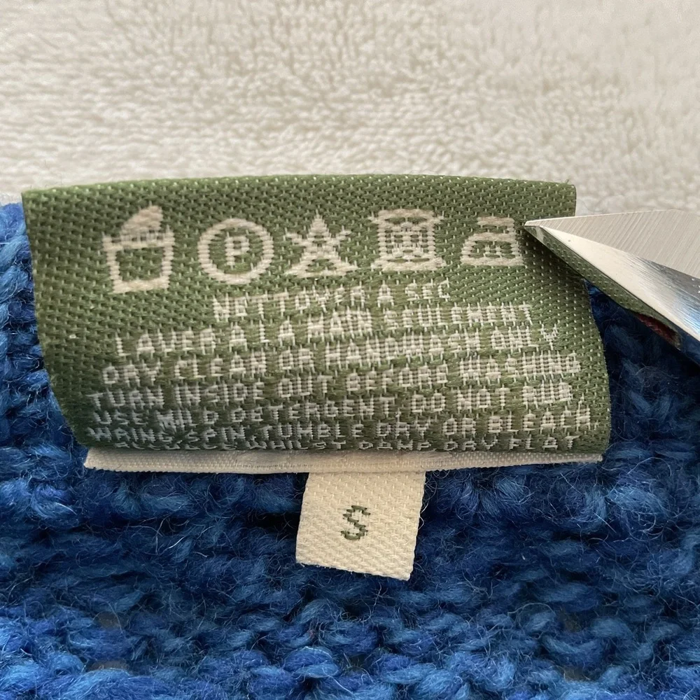 Carraigdonn Merino Wool Irish Crewneck Aran Fisherman’s Cable Knit Sweater - Picture 6 of 11